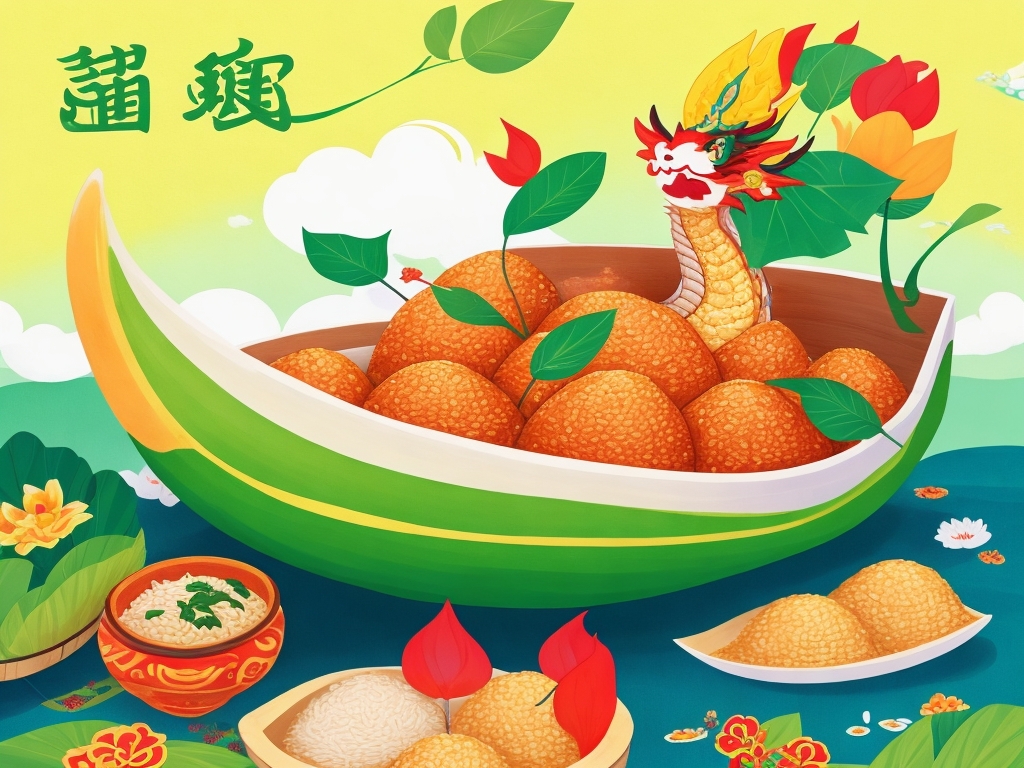 粽葉裹香情，佳節(jié)展團(tuán)圓。